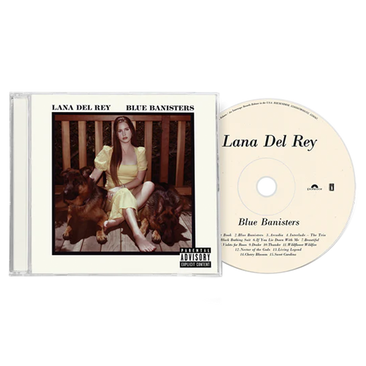 Lana Del Rey - BLUE BANISTERS CD - Polydor Store UK