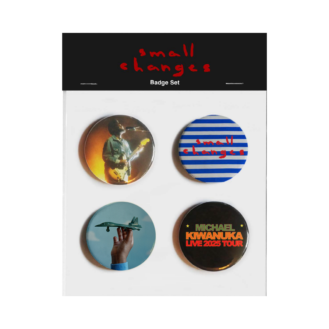 Michael Kiwanuka - Small Changes Badge Set