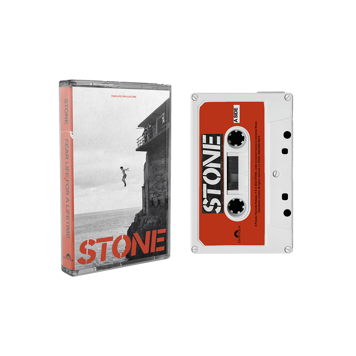 STONE - Fear Life For A Lifetime Cassette