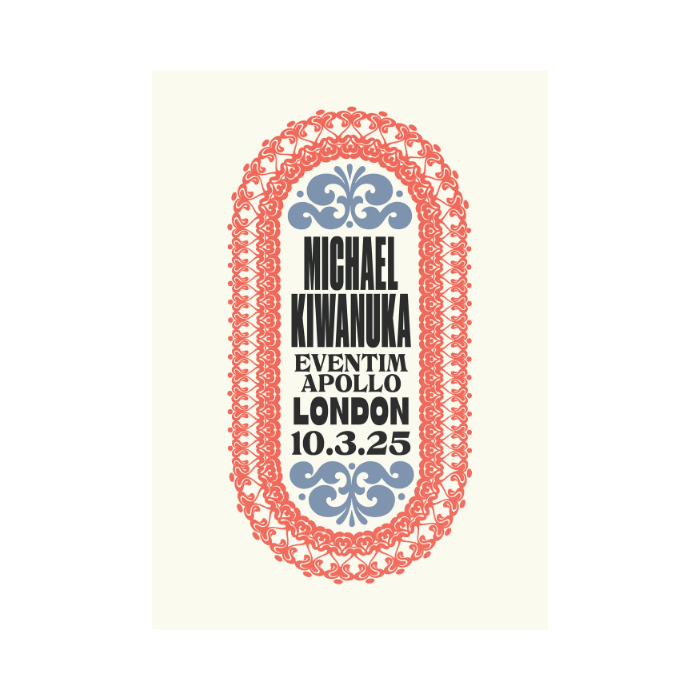 Michael Kiwanuka - London Signed Poster