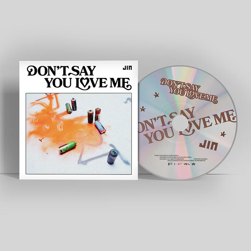 Jin (BTS) - Don't Say You Love Me - Instrumental Single CD