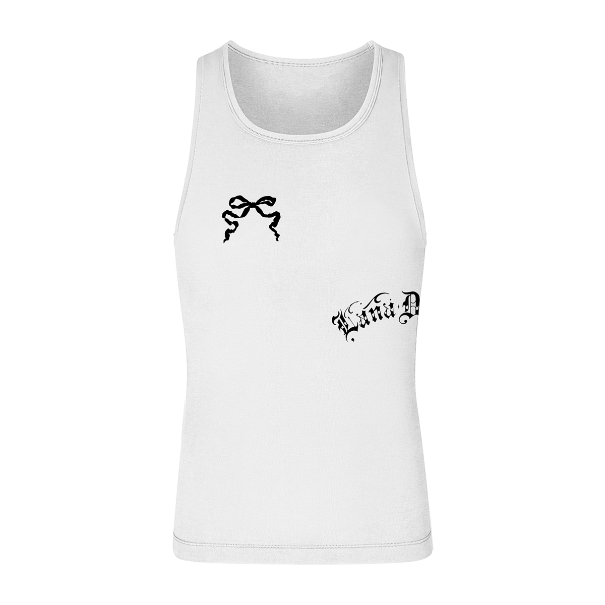 Lana Del Rey - White Tank Top