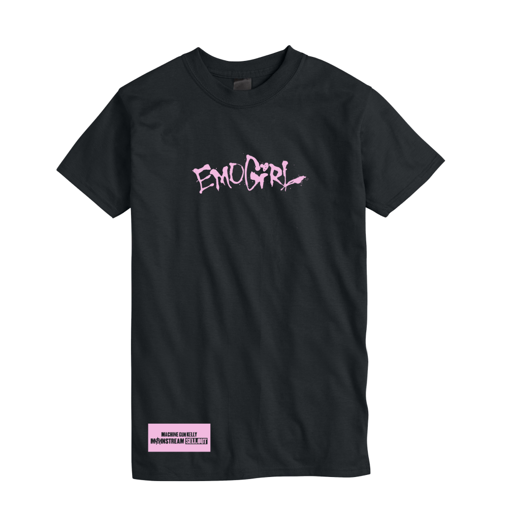 Machine Gun Kelly - Emo Girl Black Shirt Dress