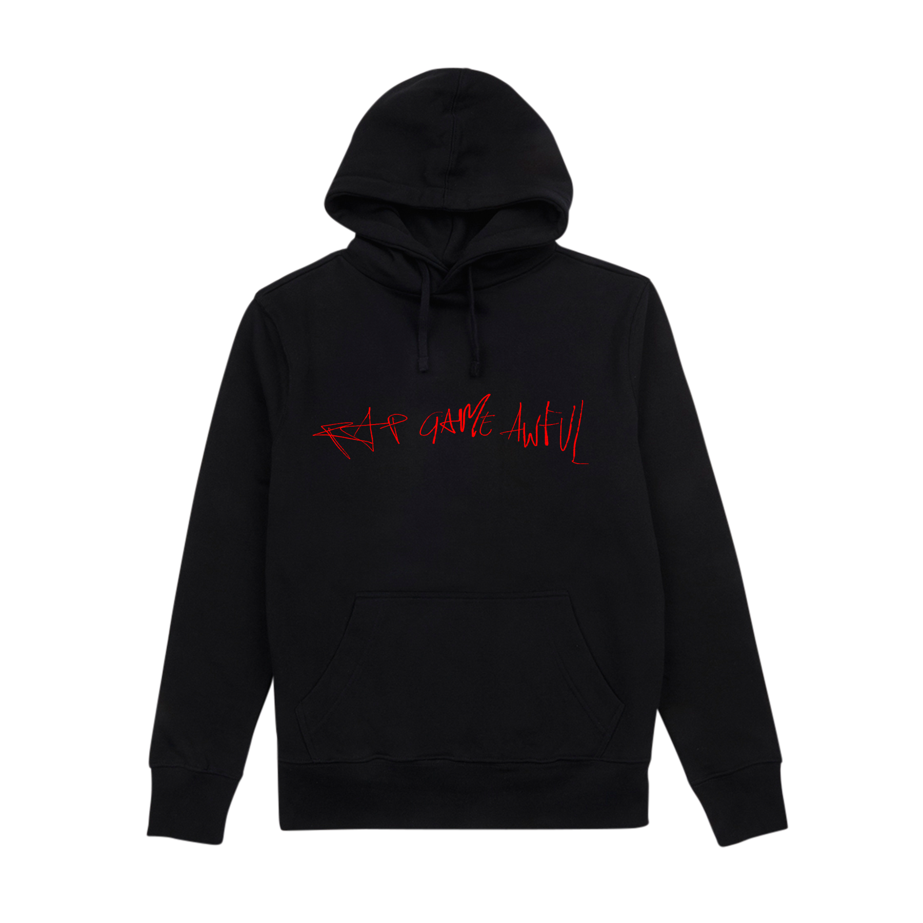Clavish - Rap Game Awful: Hoodie (Black/Red)