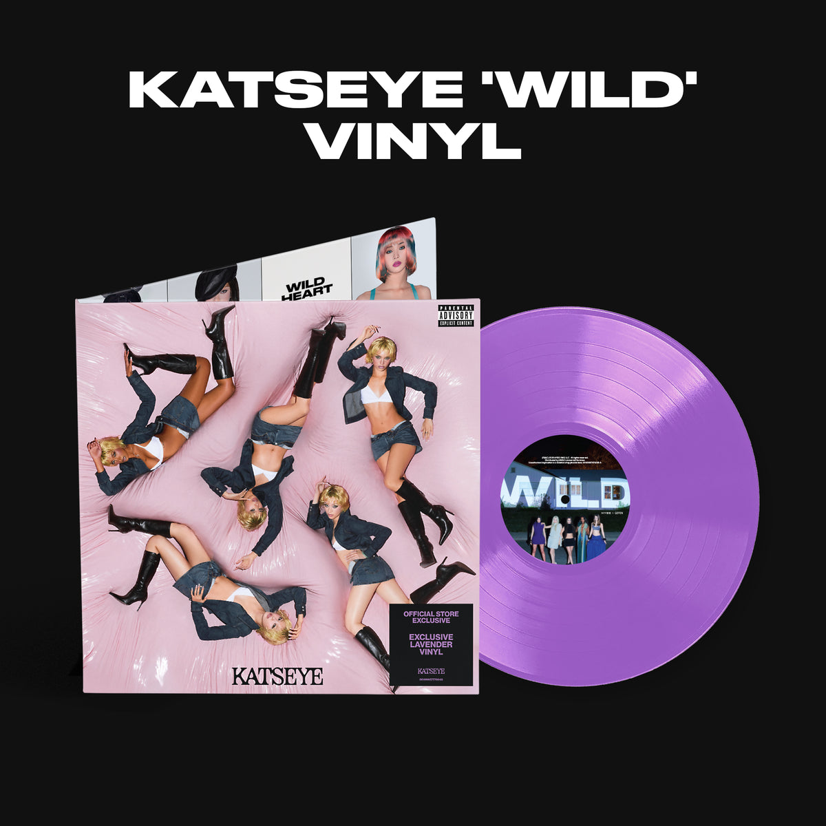 WILD - Official Store Exclusive Vinyl + Signed Art Card