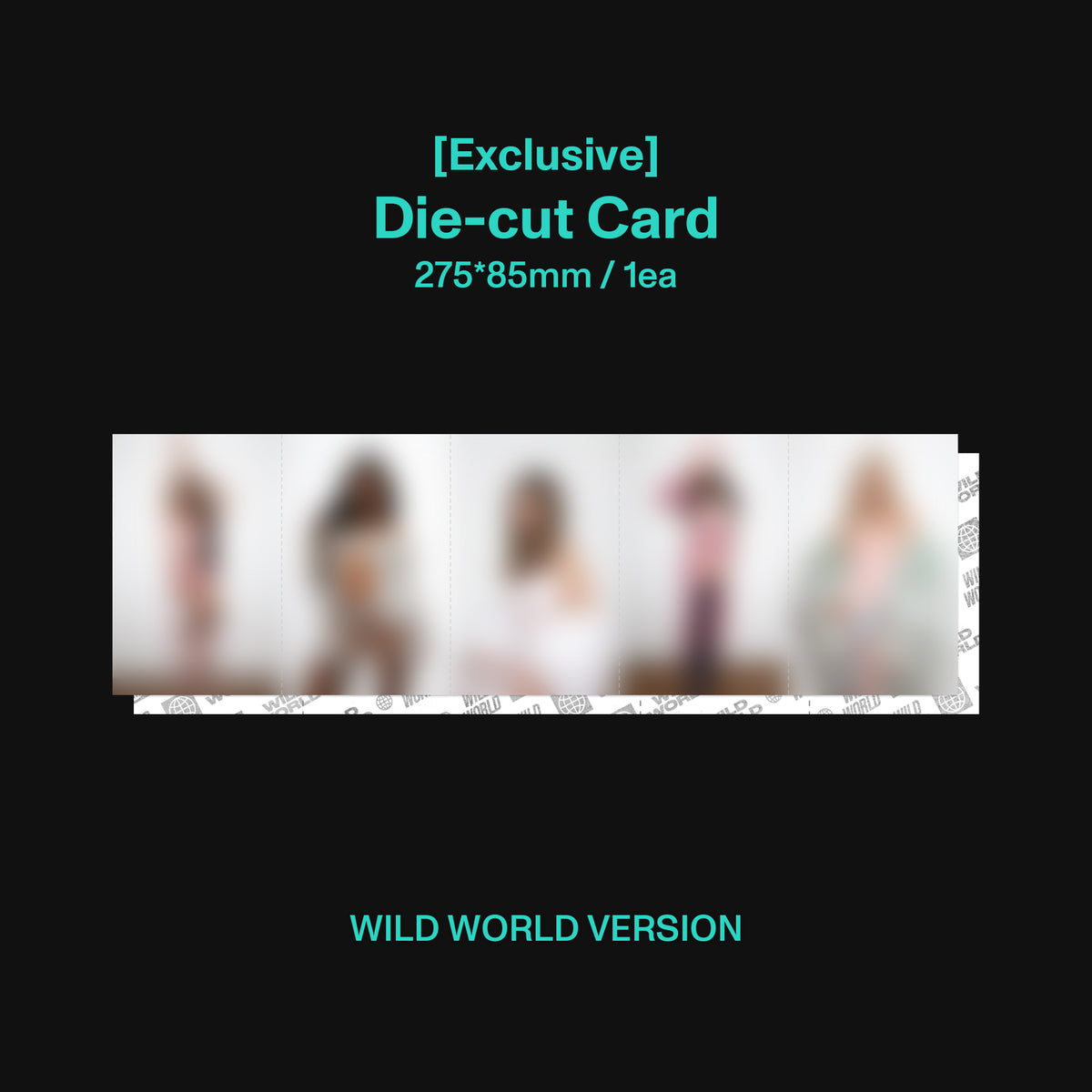WILD - Wild world ver. - Official Store Exclusive CD BOXSET + Signed Art Card