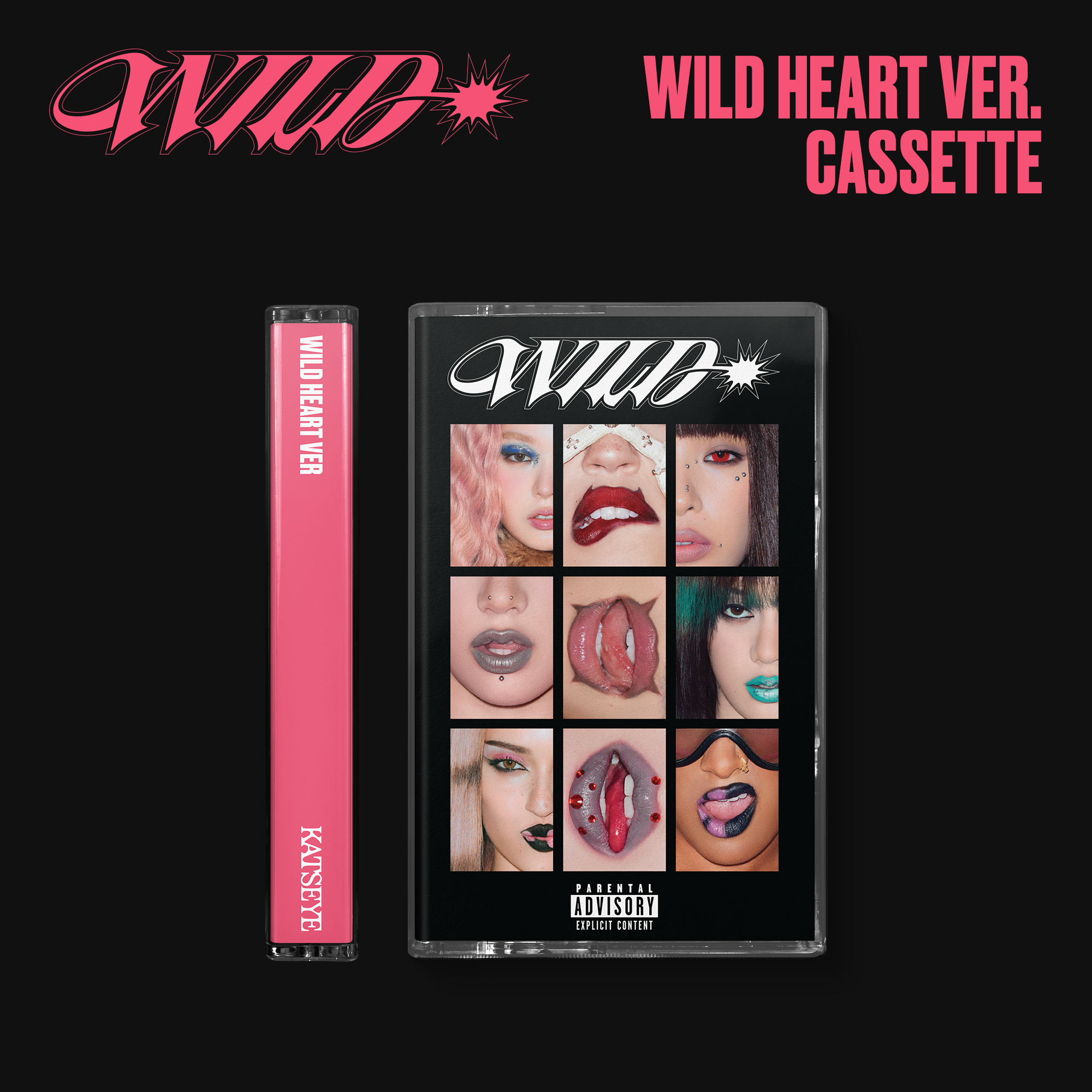 KATSEYE - WILD (Wild Heart ver. UK Exclusive Cassette)