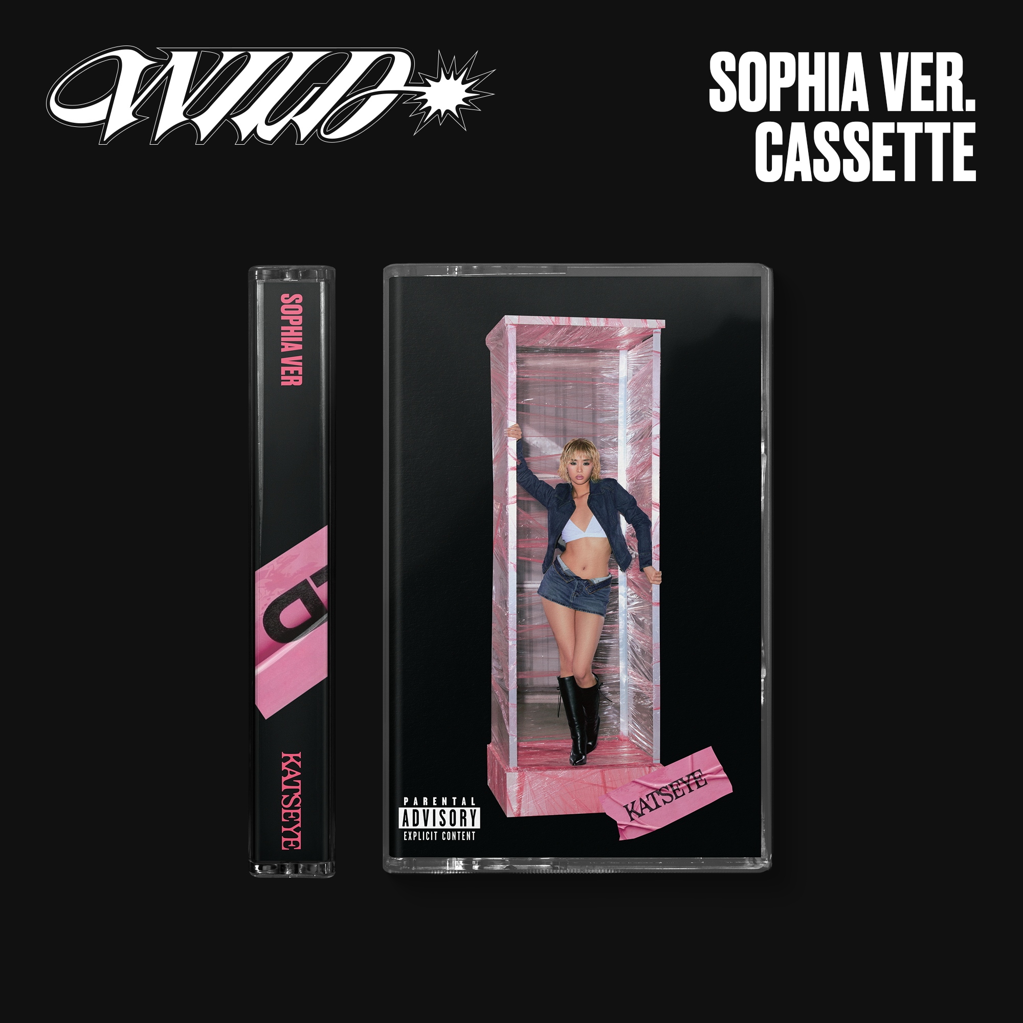 KATSEYE - WILD (Sophia ver. UK Exclusive Cassette)