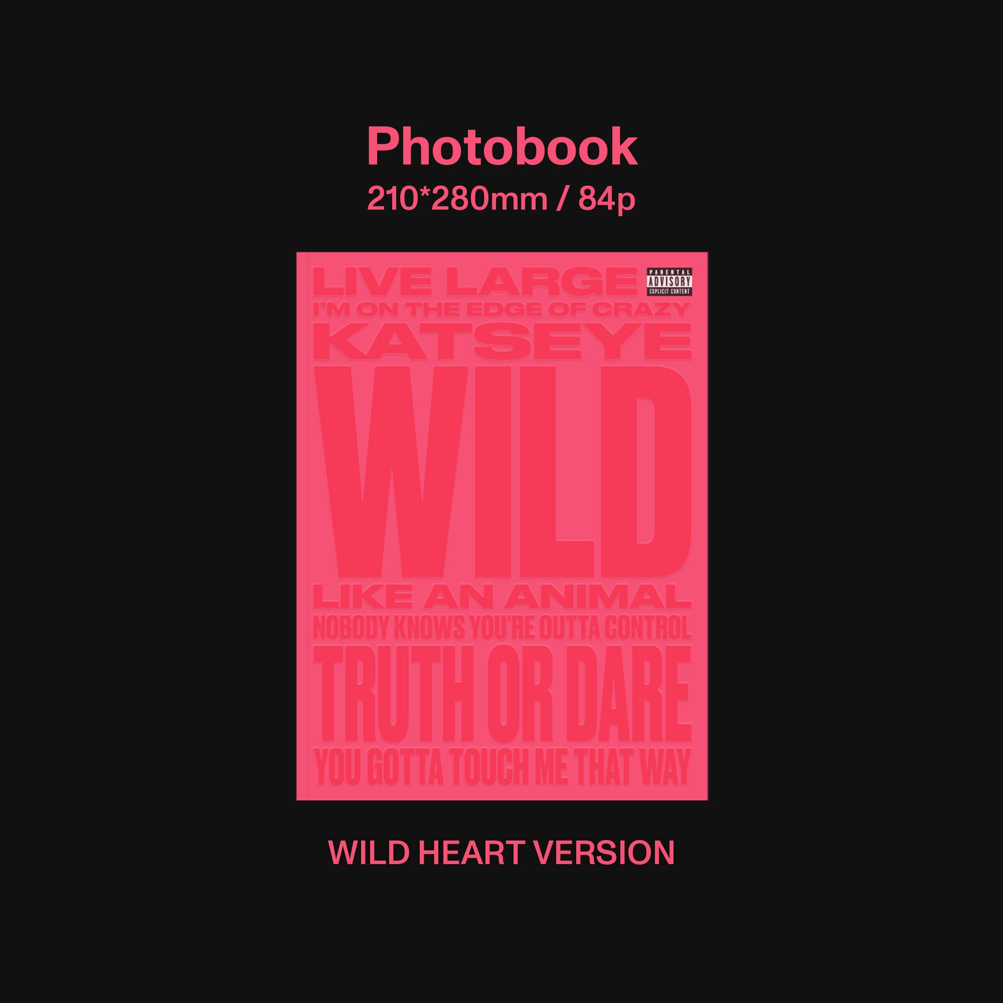 KATSEYE - WILD - Wild heart ver. CD
