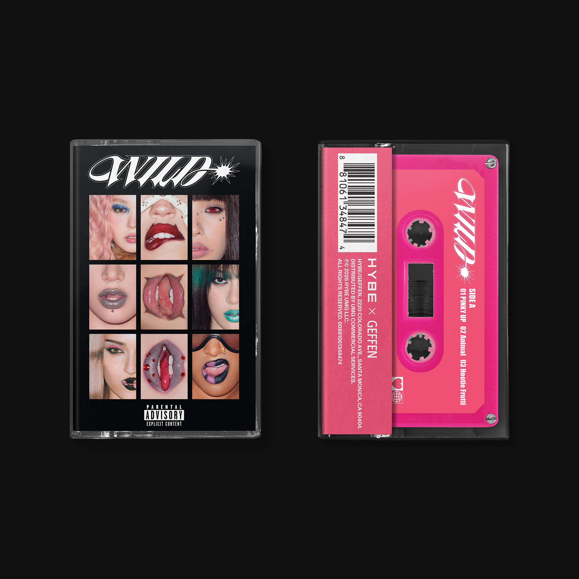 KATSEYE - WILD (Wild Heart ver. UK Exclusive Cassette)