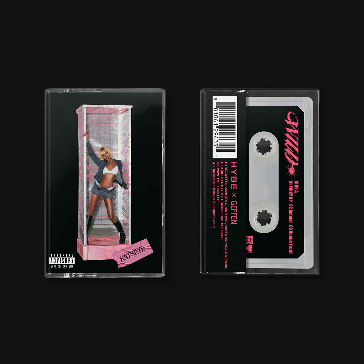 WILD (Lara ver. UK Exclusive Cassette) + Signed Art Card