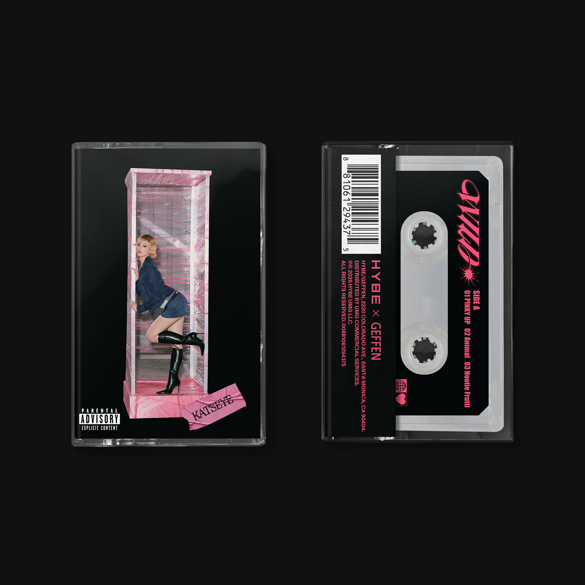 KATSEYE - WILD (Megan ver. UK Exclusive Cassette)