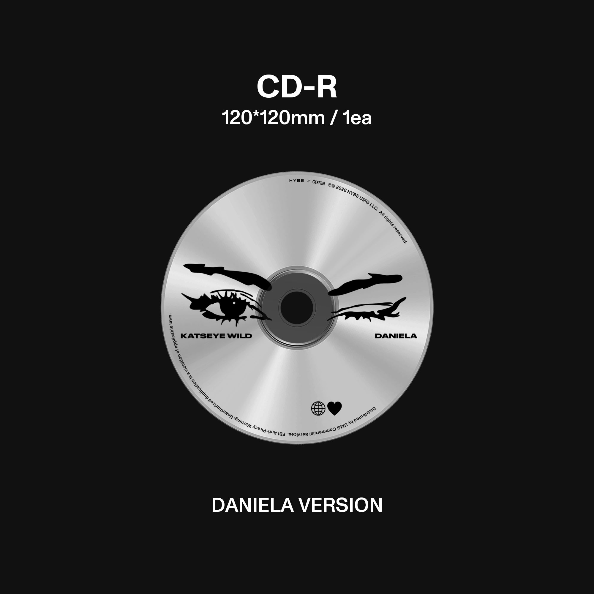 KATSEYE - WILD (Daniela ver.) CD