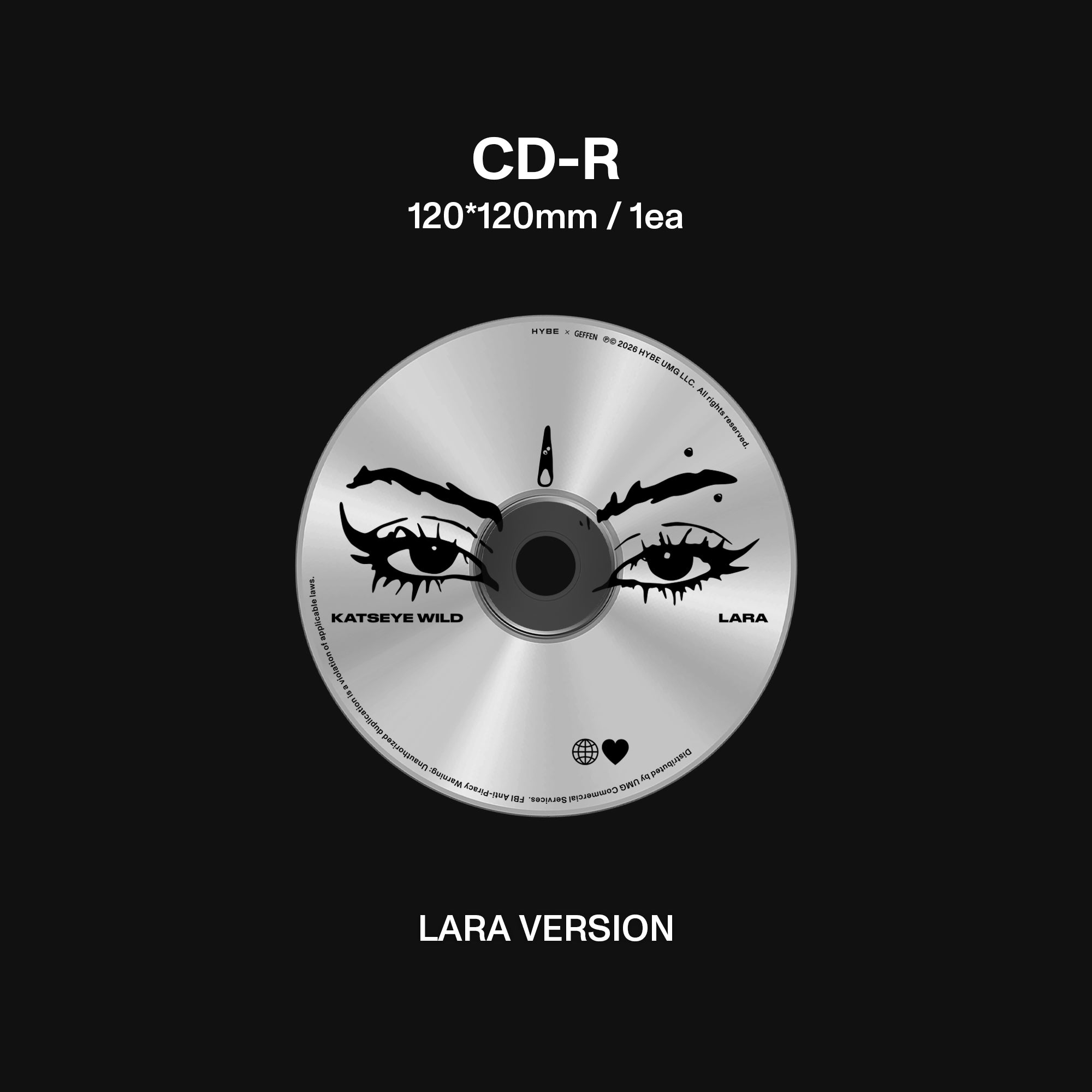 KATSEYE - WILD (Lara ver.) CD