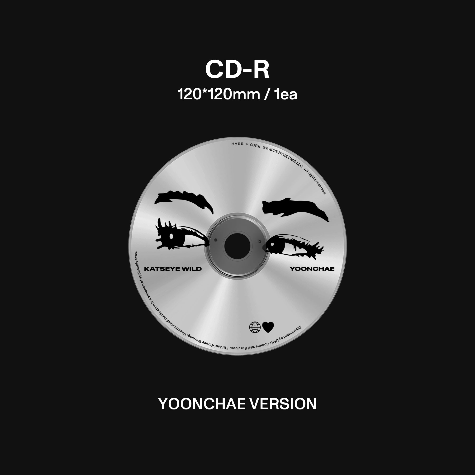 KATSEYE - WILD (Yoonchae ver.) CD
