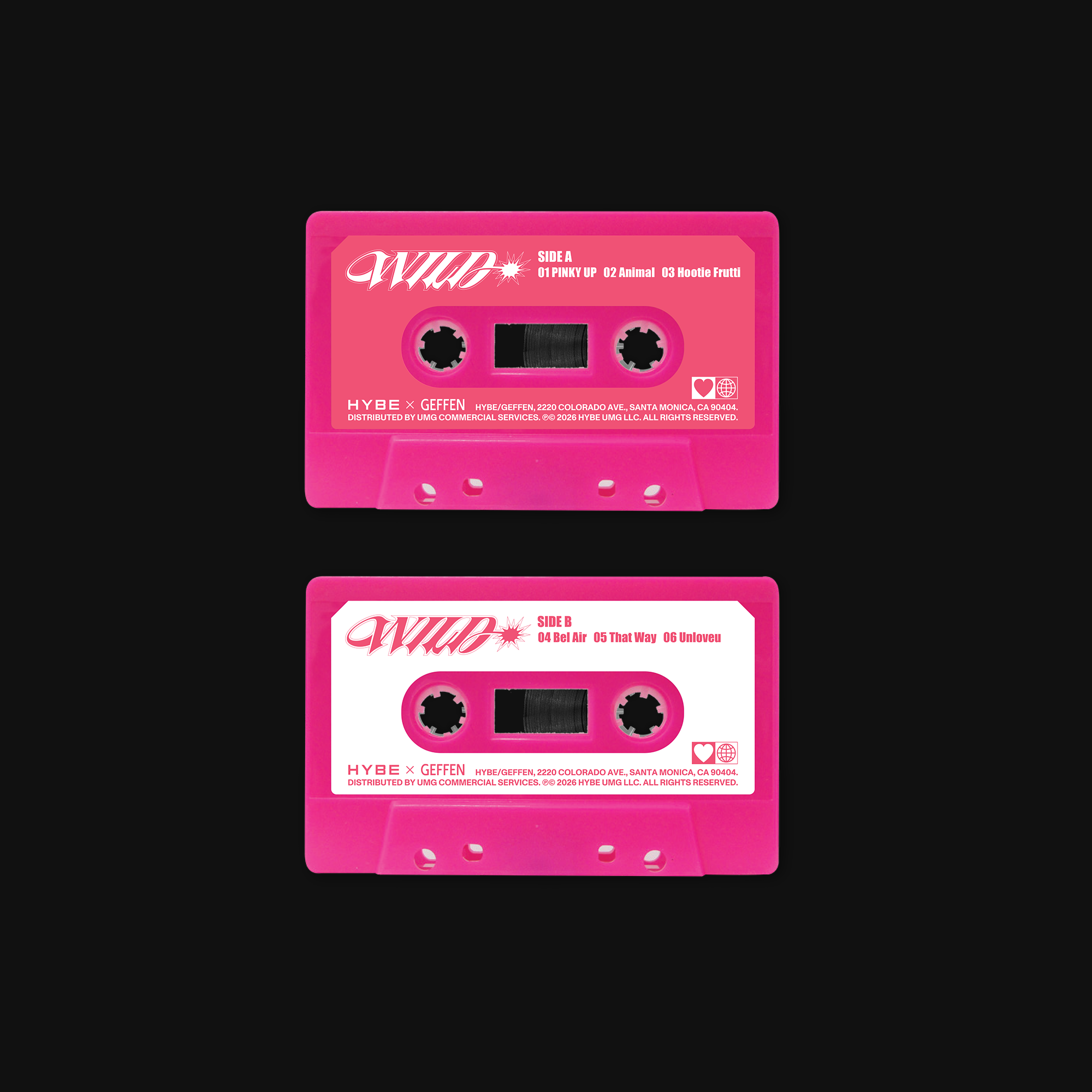 KATSEYE - WILD (Wild Heart ver. UK Exclusive Cassette)