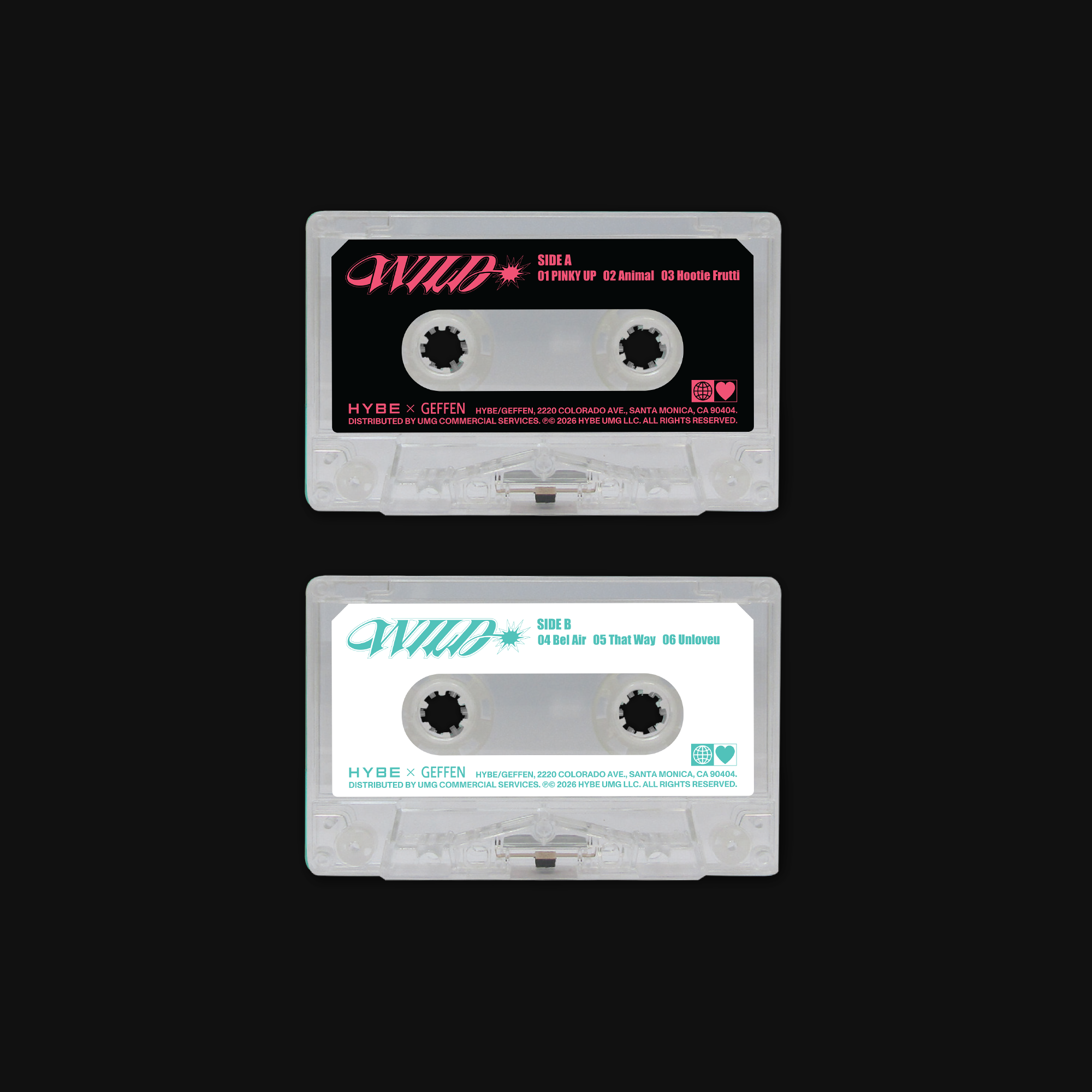 KATSEYE - WILD (Sophia ver. UK Exclusive Cassette)