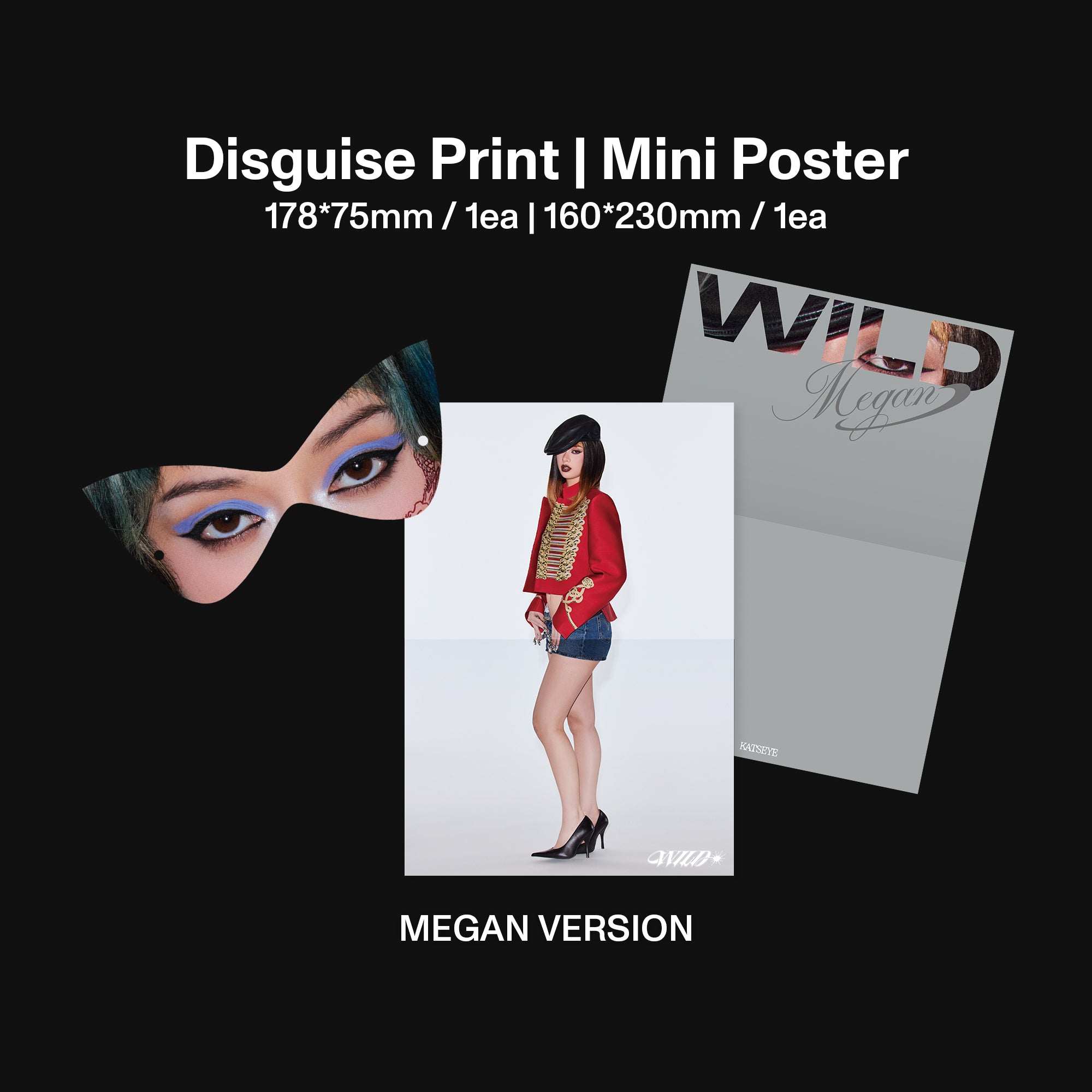KATSEYE - WILD (Megan ver.) CD
