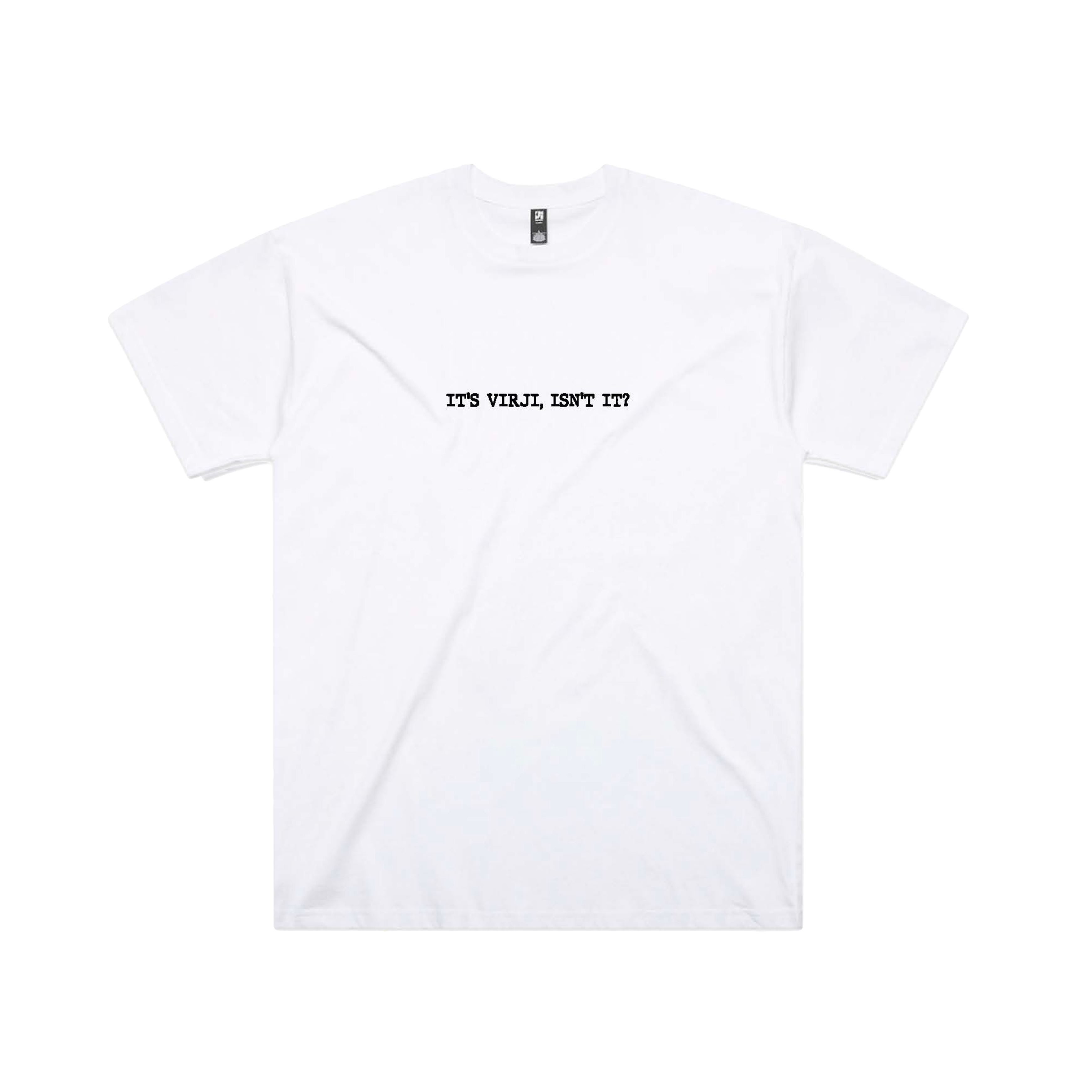 Sammy Virji - ‘It’s Virji, Isnt It?’ White T-Shirt