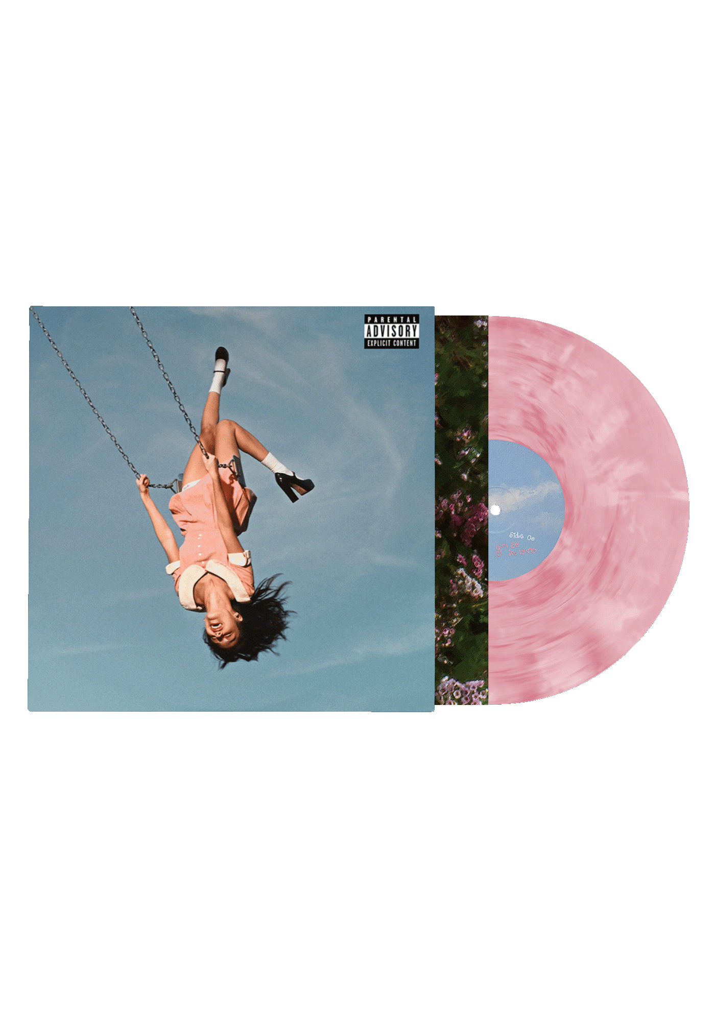 Olivia Rodrigo - you seem pretty sad for a girl so in love - apple music exclusive 'feminine intuition' lenticular cover pink vinyl