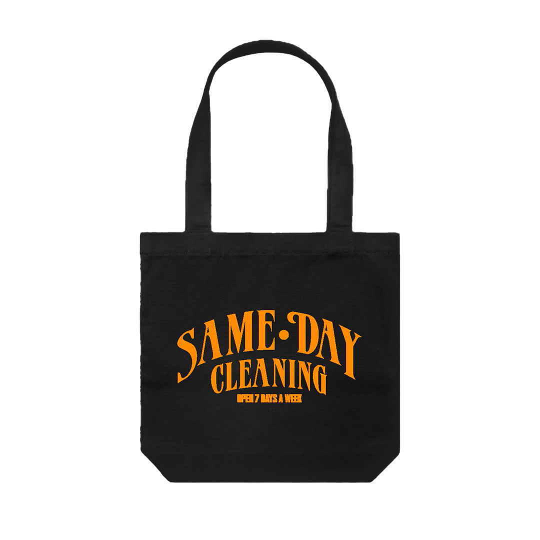 Sammy Virji - Same Day Cleaning Black Tote