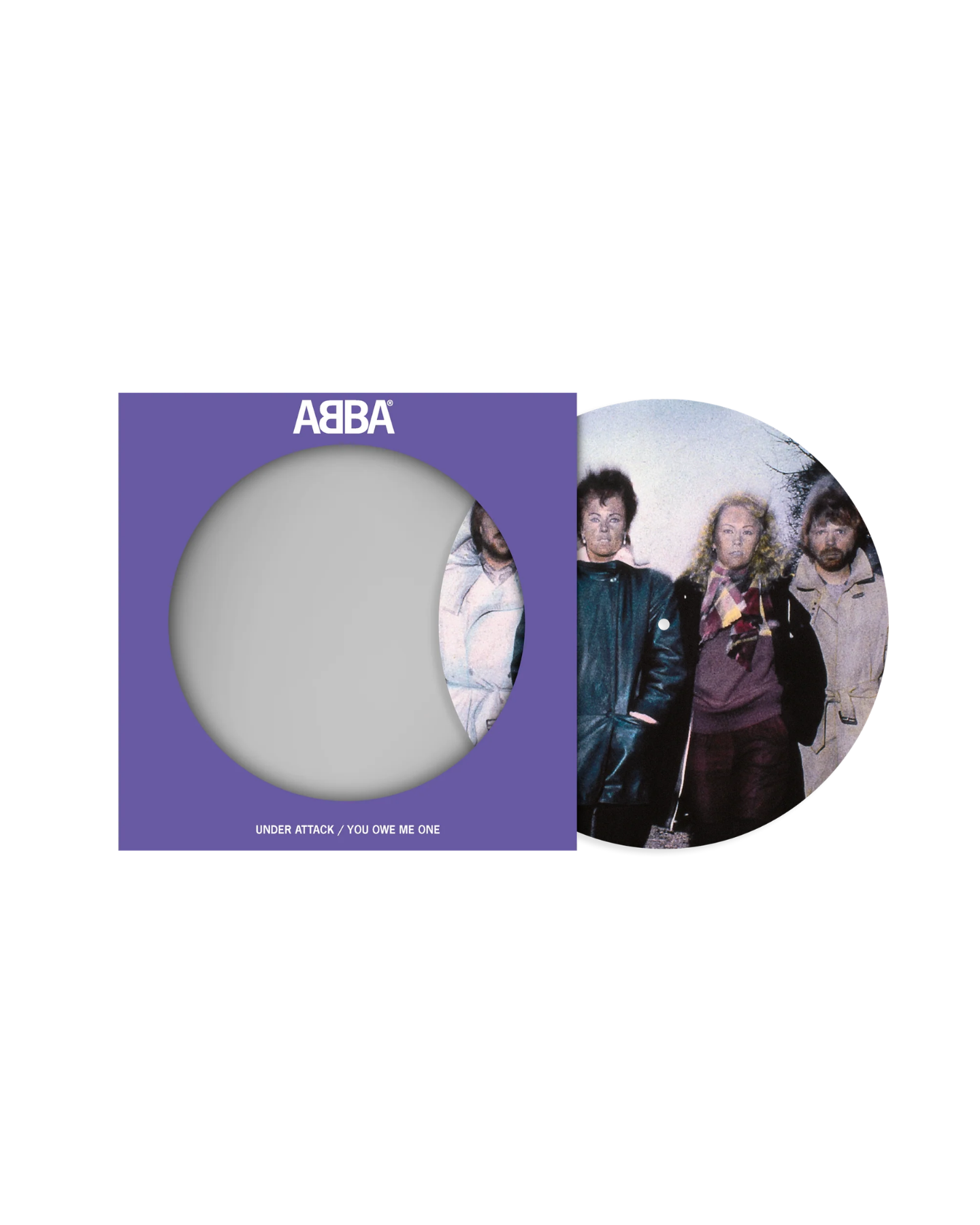 ABBA - Under Attack: Picture Disc Vinyl 7" Single