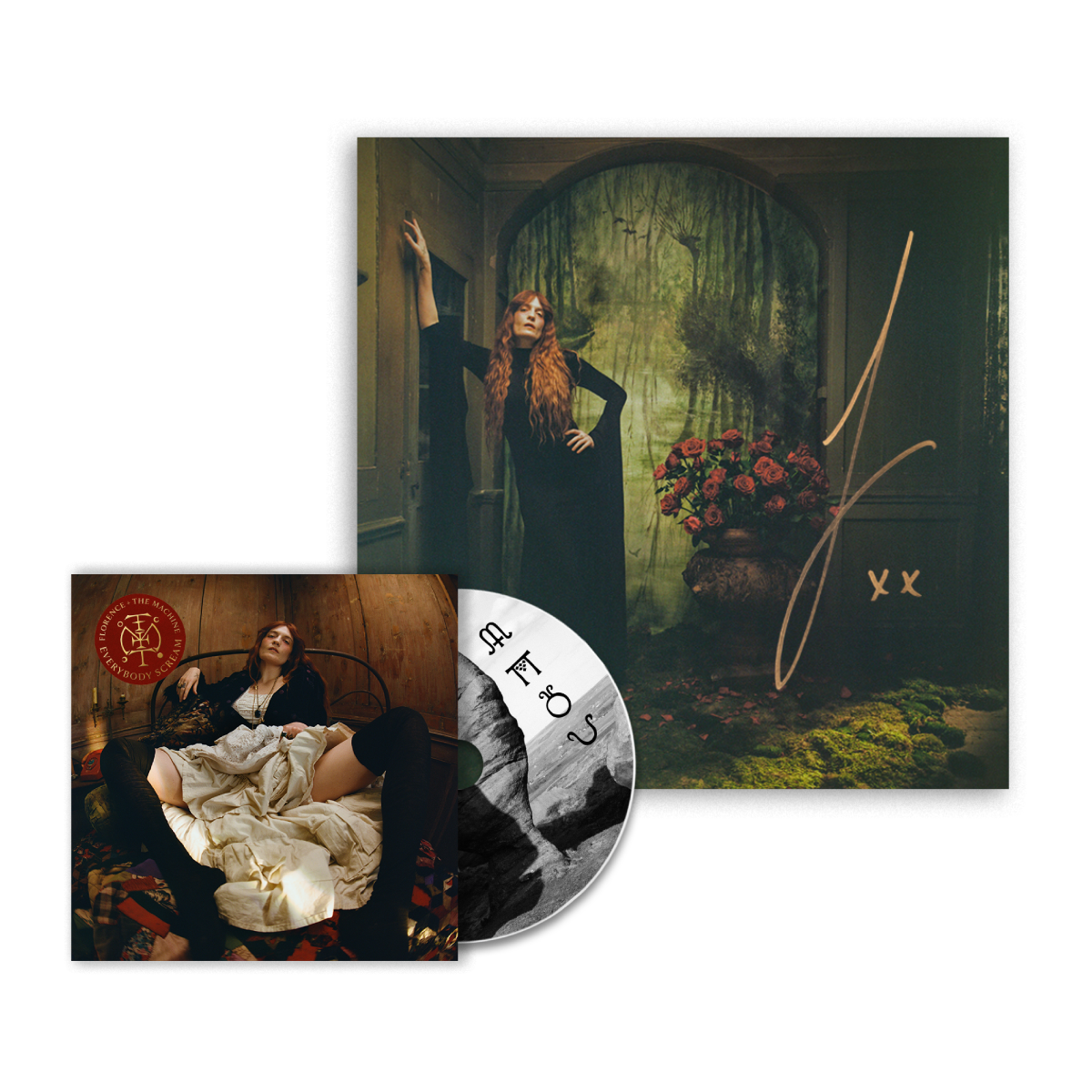 Everybody Scream CD + Signed Print