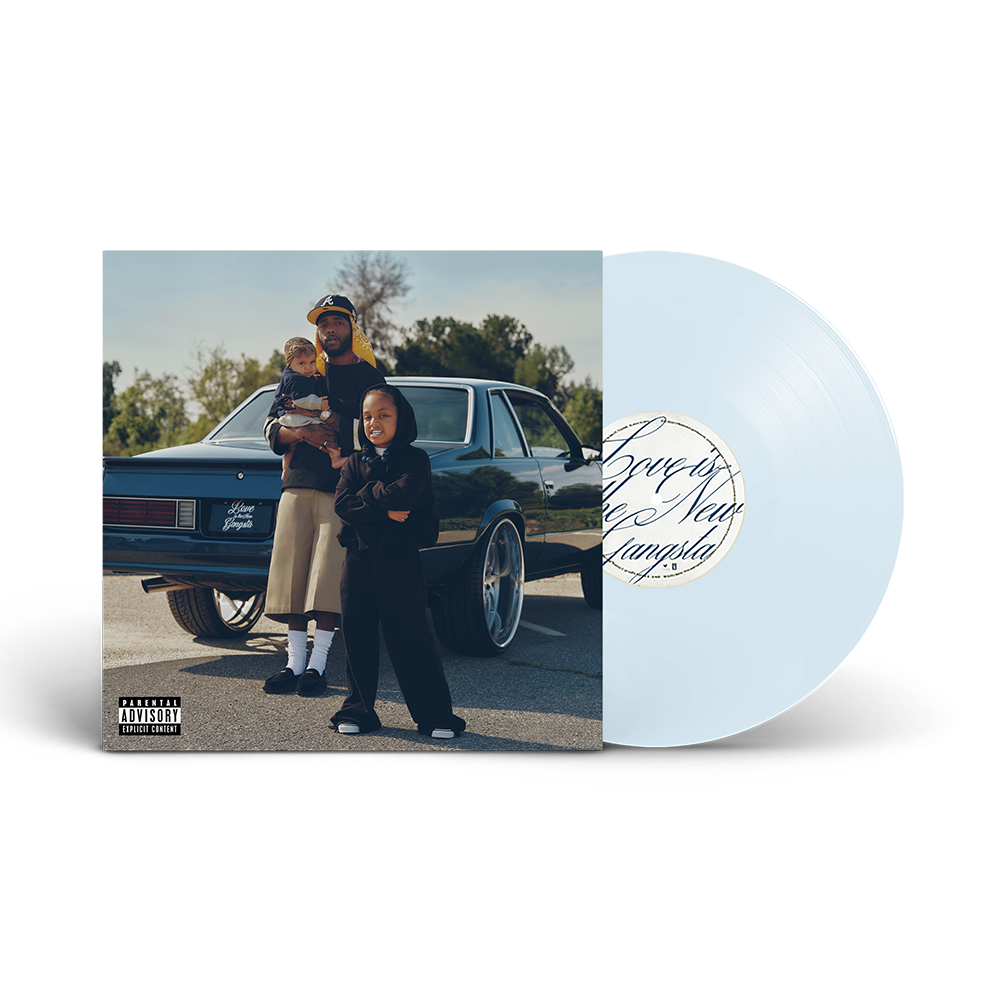 6LACK - Love Is The New Gangsta Moonlight Clear Vinyl