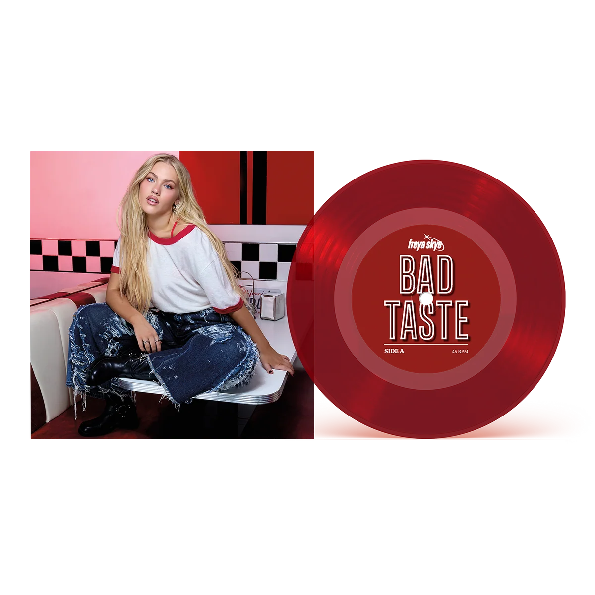 Freya Skye - bad taste [Translucent Red 7"]