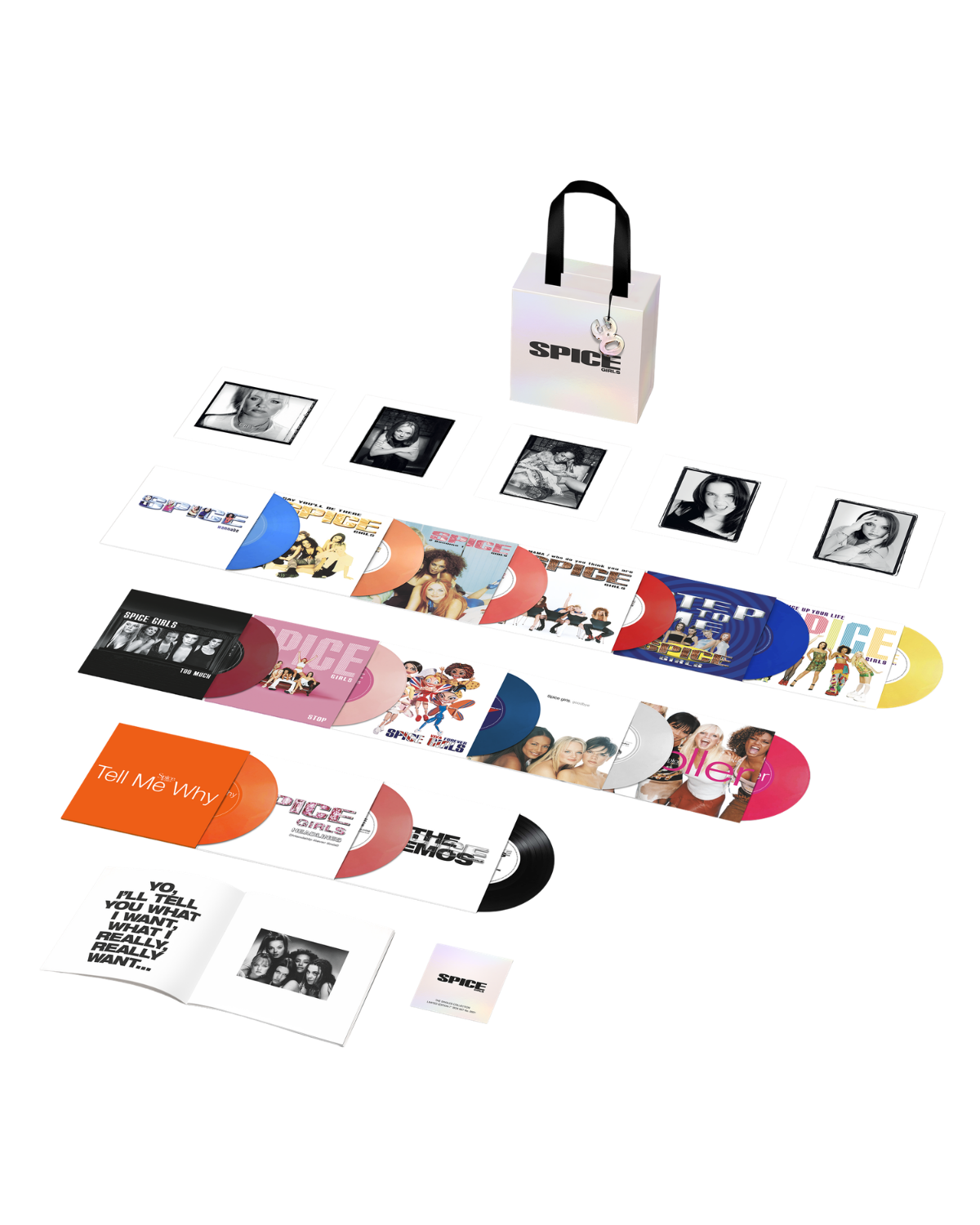 Spice Girls - The Singles Collection 14 x 7" Coloured Vinyl Box Set