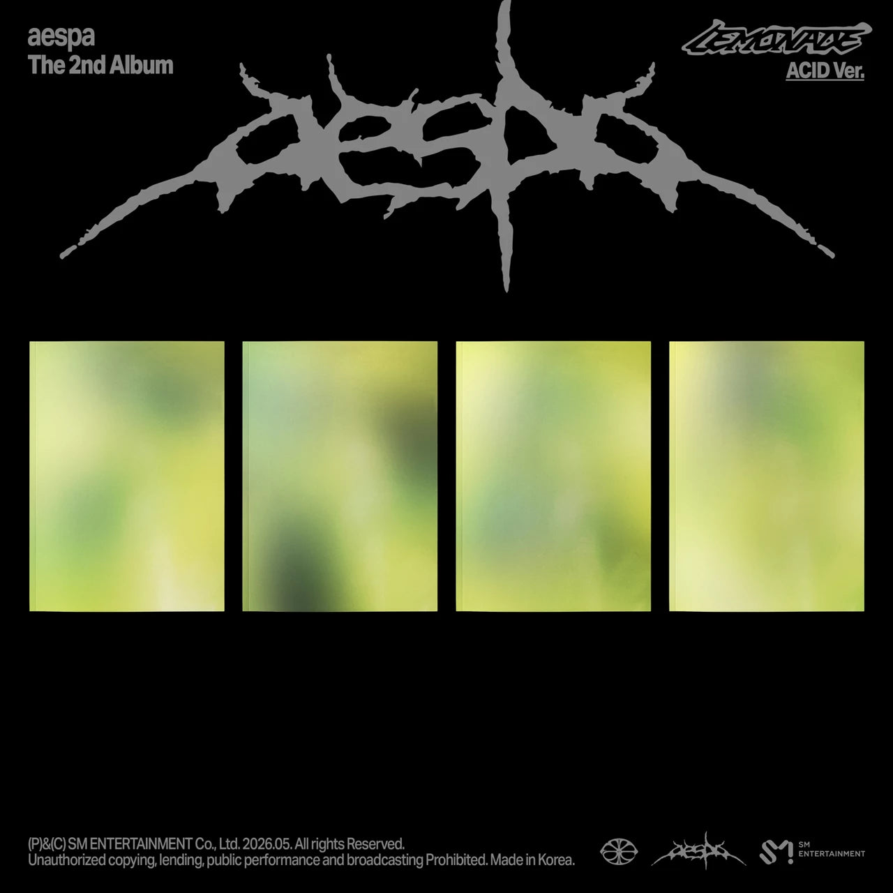 aespa - The 2nd Album 'LEMONADE' (ACID Ver.)