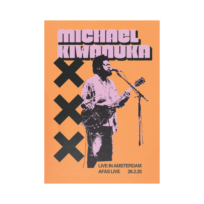 Michael Kiwanuka - Amsterdam Signed Poster
