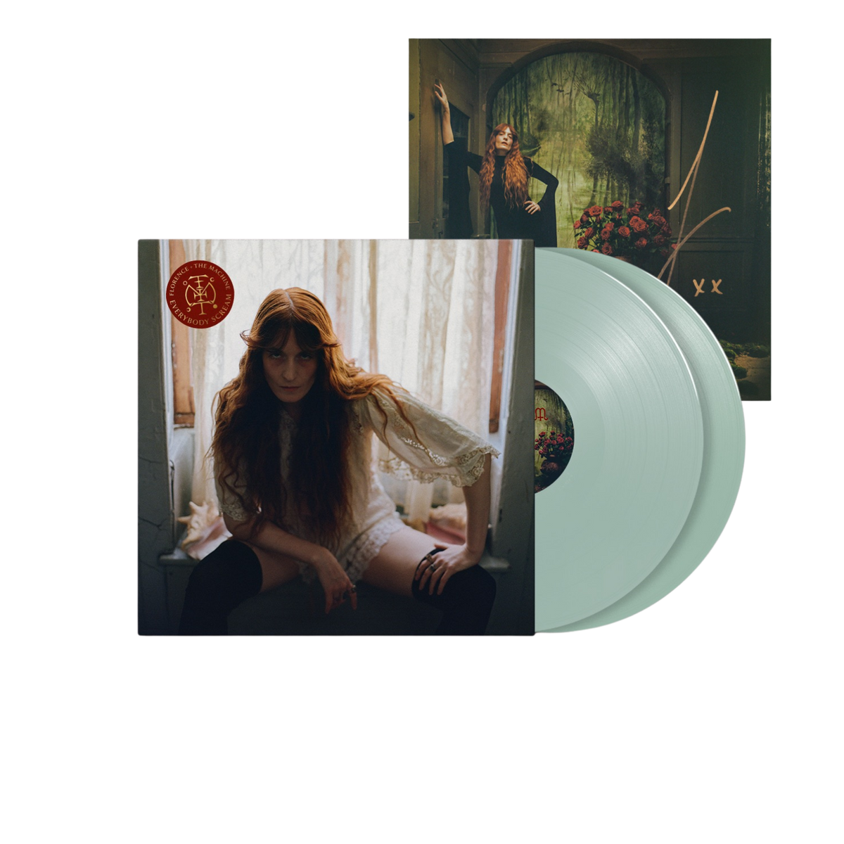 Everybody Scream: Blue Vinyl LP + Signed Print