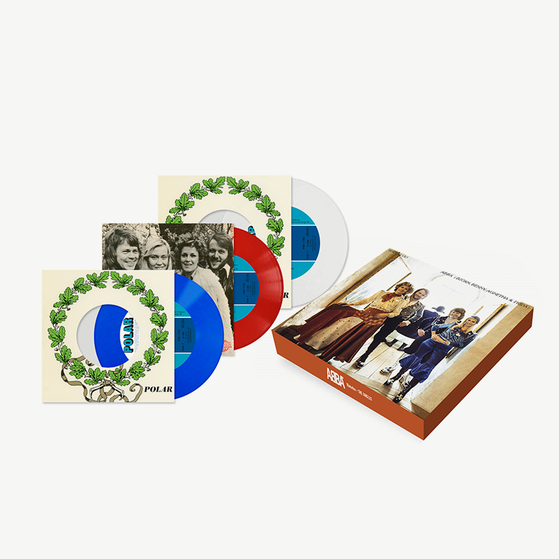 ABBA - Waterloo - The Singles (50th Anniversary): Exclusive 3 x 7" Colour Vinyl Box Set
