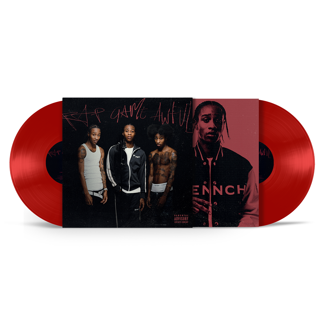 Clavish - Rap Game Awful: Red Vinyl 2LP