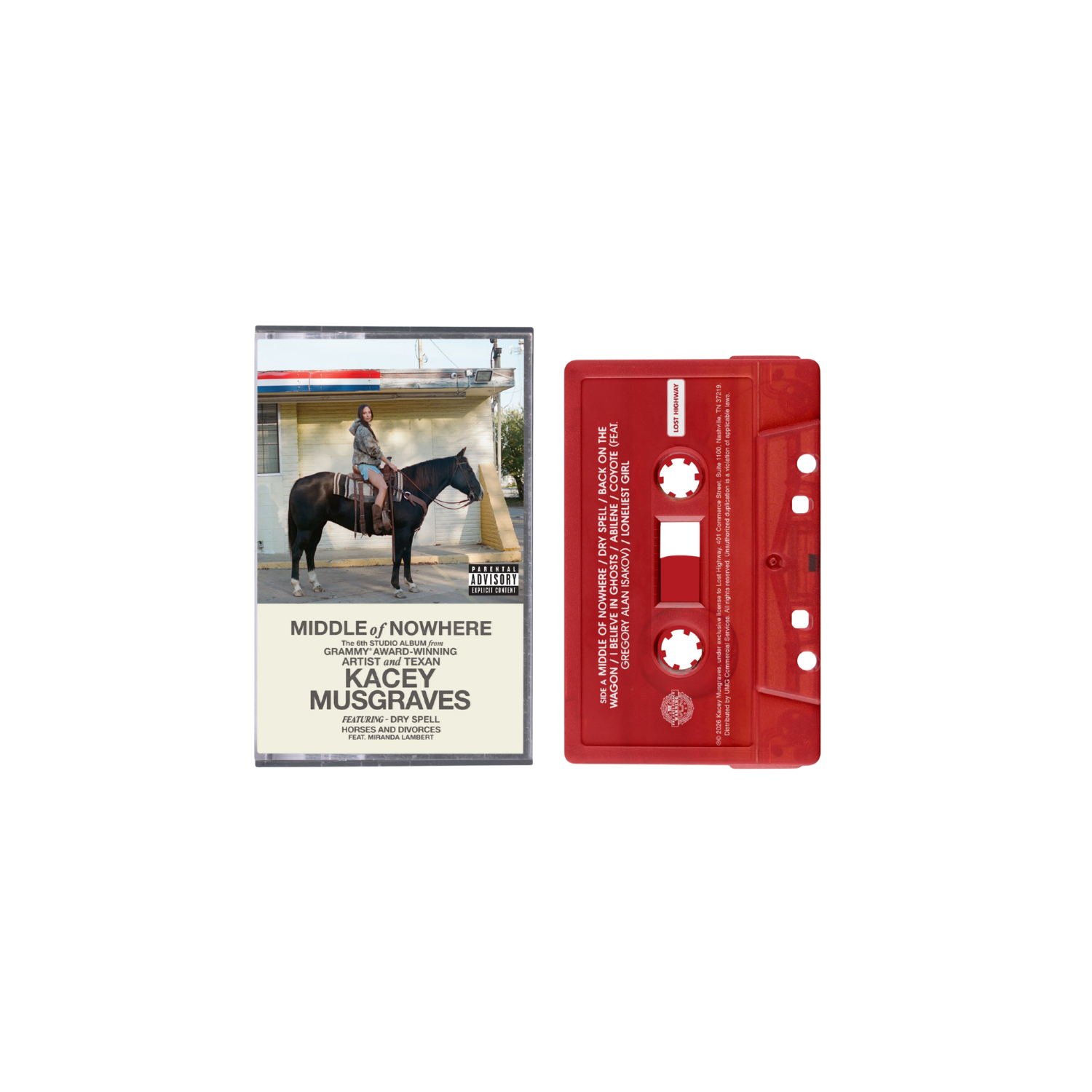 Kacey Musgraves - Middle of Nowhere UK Exclusive Cassette