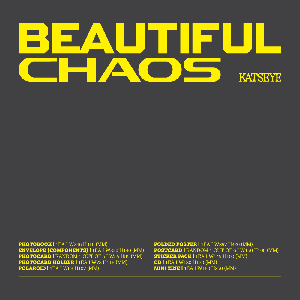 KATSEYE - BEAUTIFUL CHAOS (Beautiful Ver.) - Store Exclusive