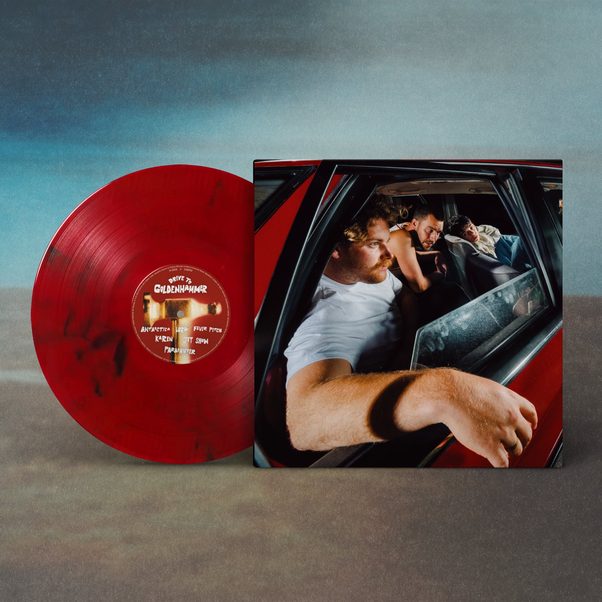 Divorce - Drive To Goldenhammer "Red Car” Store Exclusive Edition Gatefold Vinyl