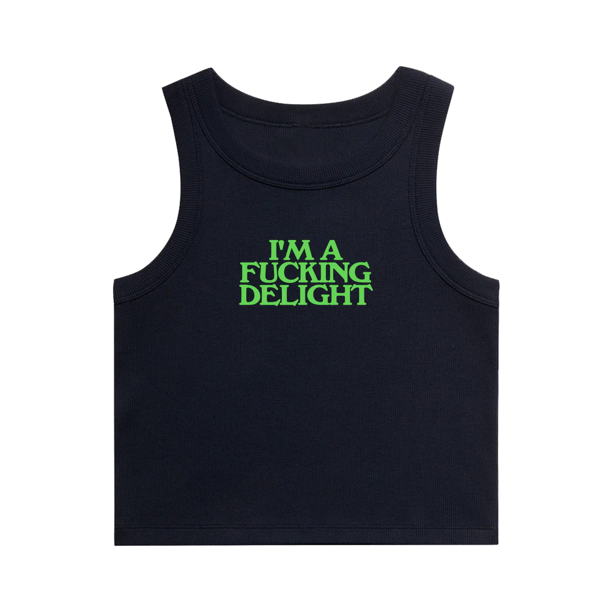 Glass Animals - Black I'm A F**king Delight Tank Top