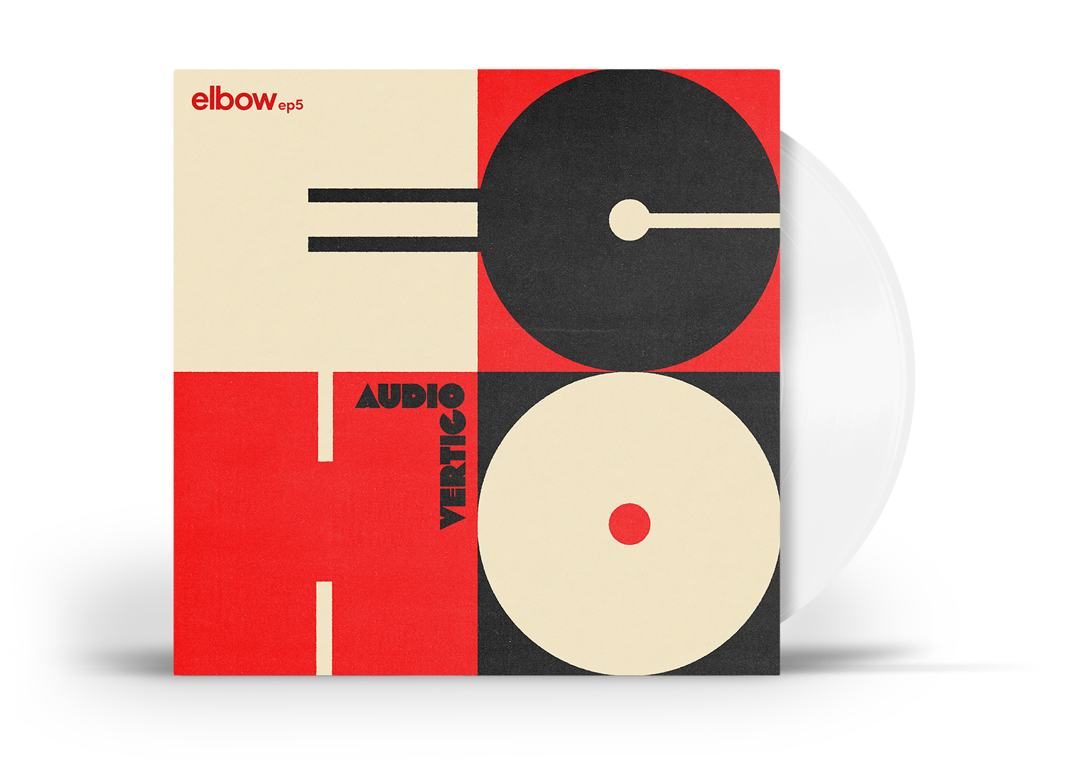 Elbow - AUDIO VERTIGO ECHO elbow EP5 - 12" White Vinyl
