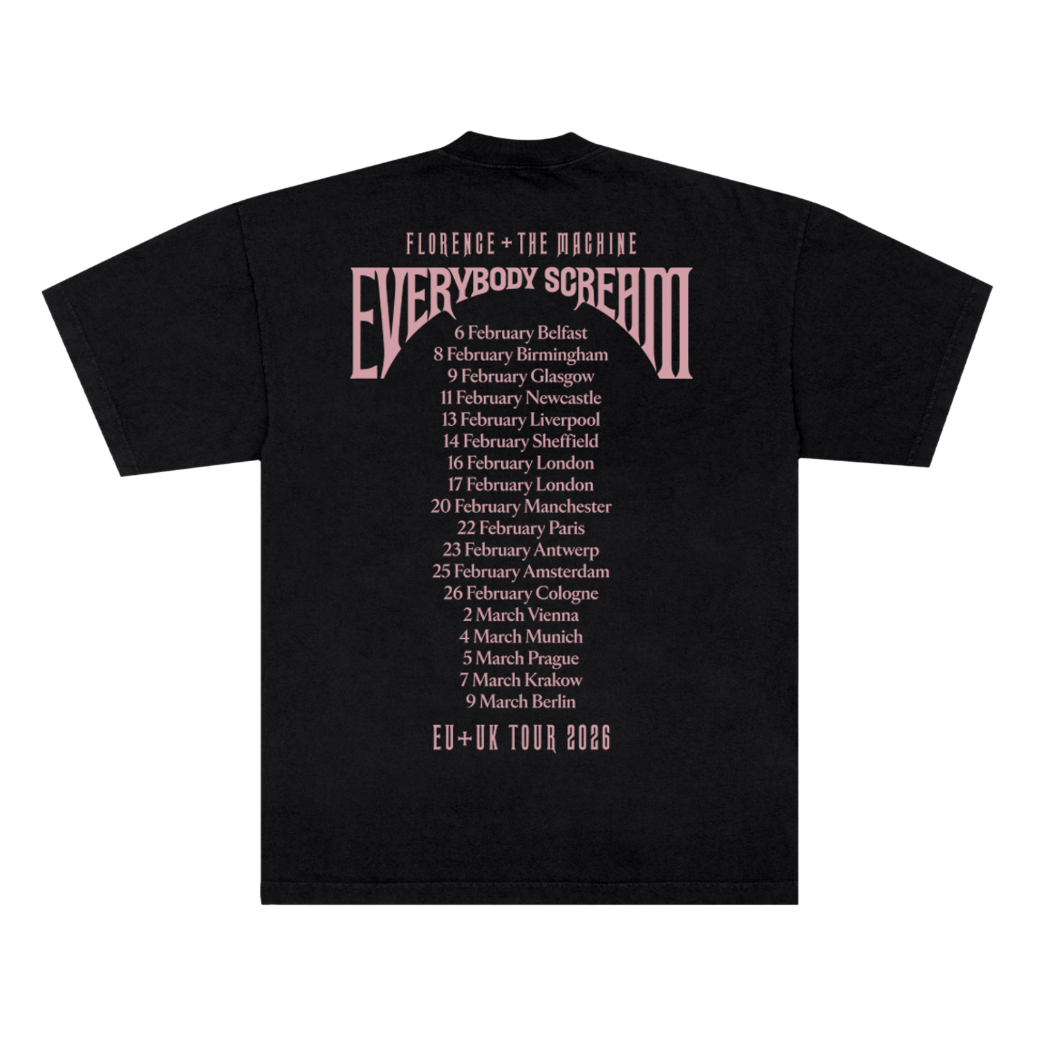 Florence + The Machine - Everybody Scream Album T Shirt