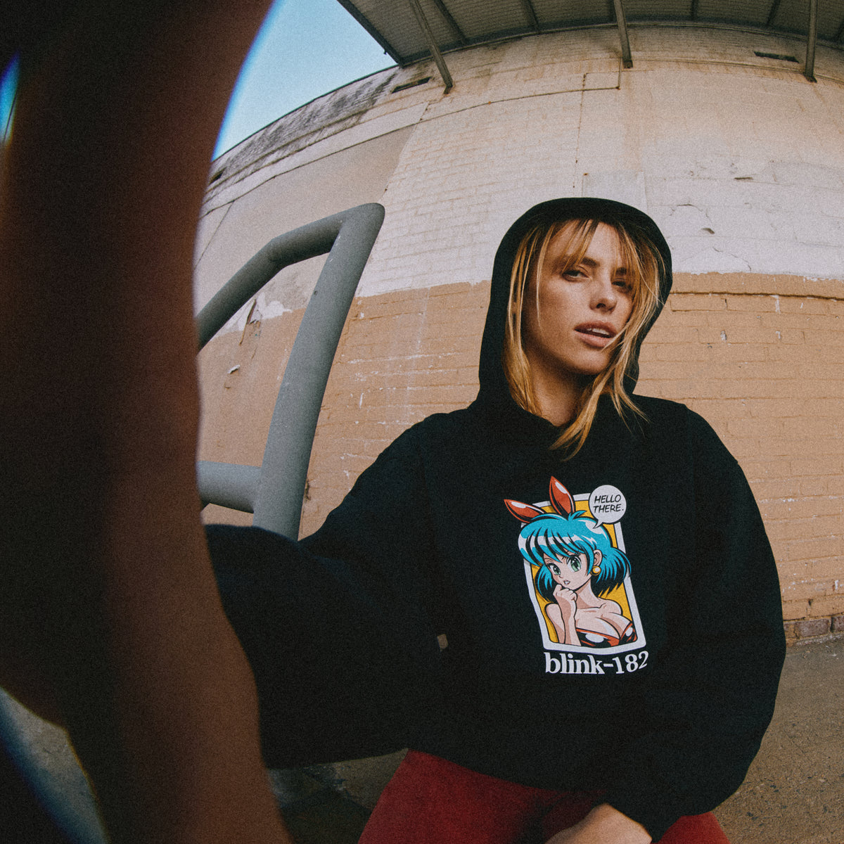 Blink 182 - Anime Hello There Hoodie