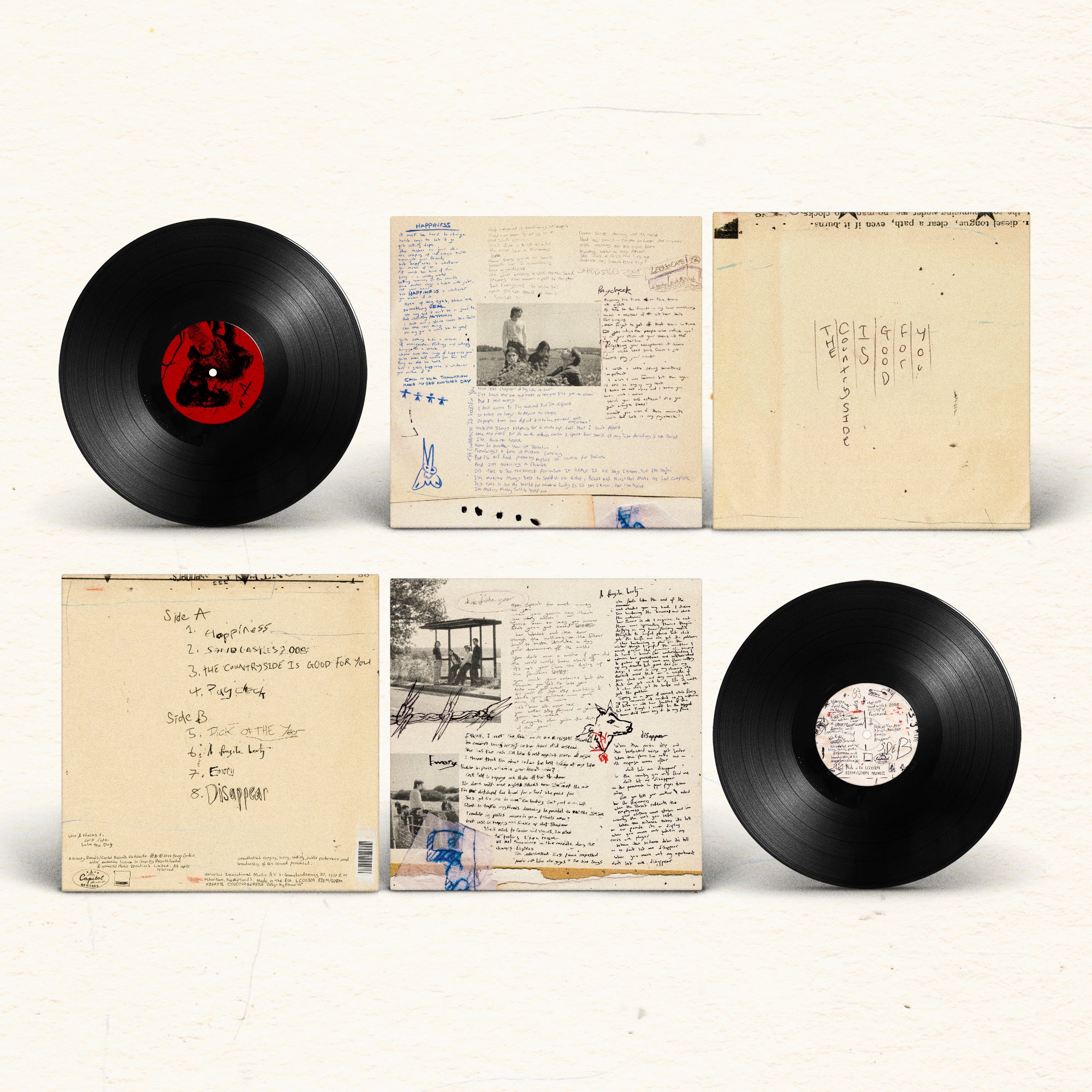 Tough Cookie - The Countryside Is Good For You 12" Mixtape
