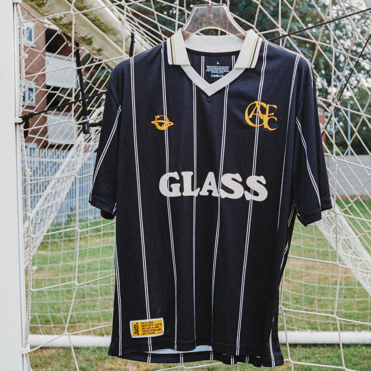 Glass Animals - Glass Animals Black & Gold Football Shirt
