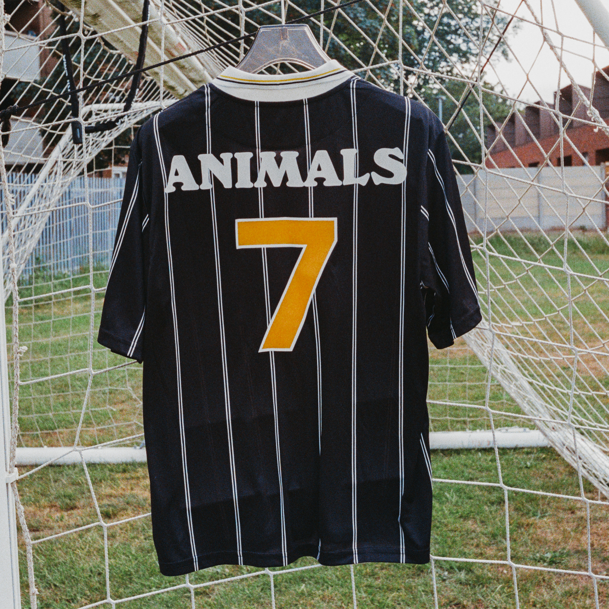 Glass Animals - Glass Animals Black & Gold Football Shirt