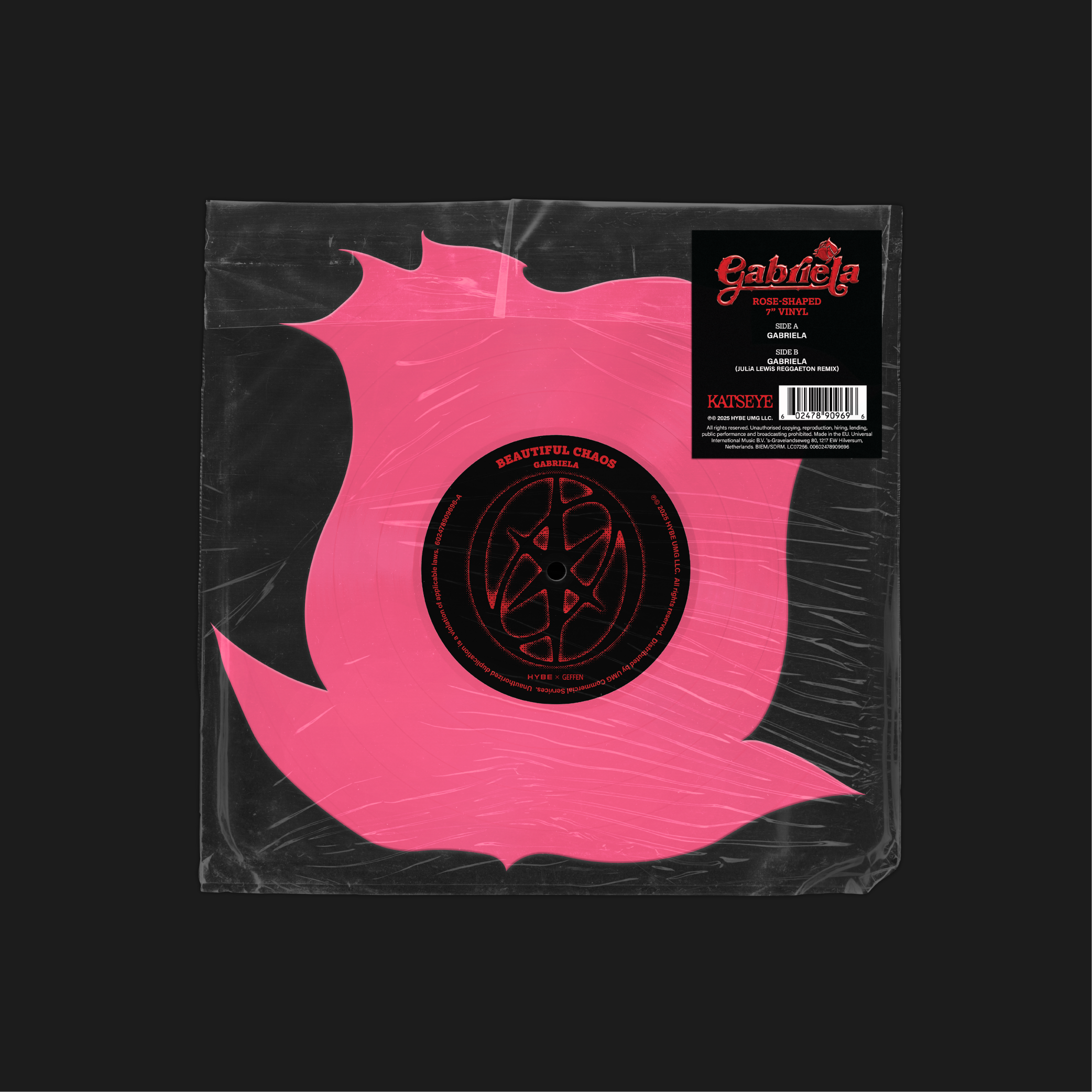 KATSEYE - Gabriela Rose Die-Cut 7" Vinyl