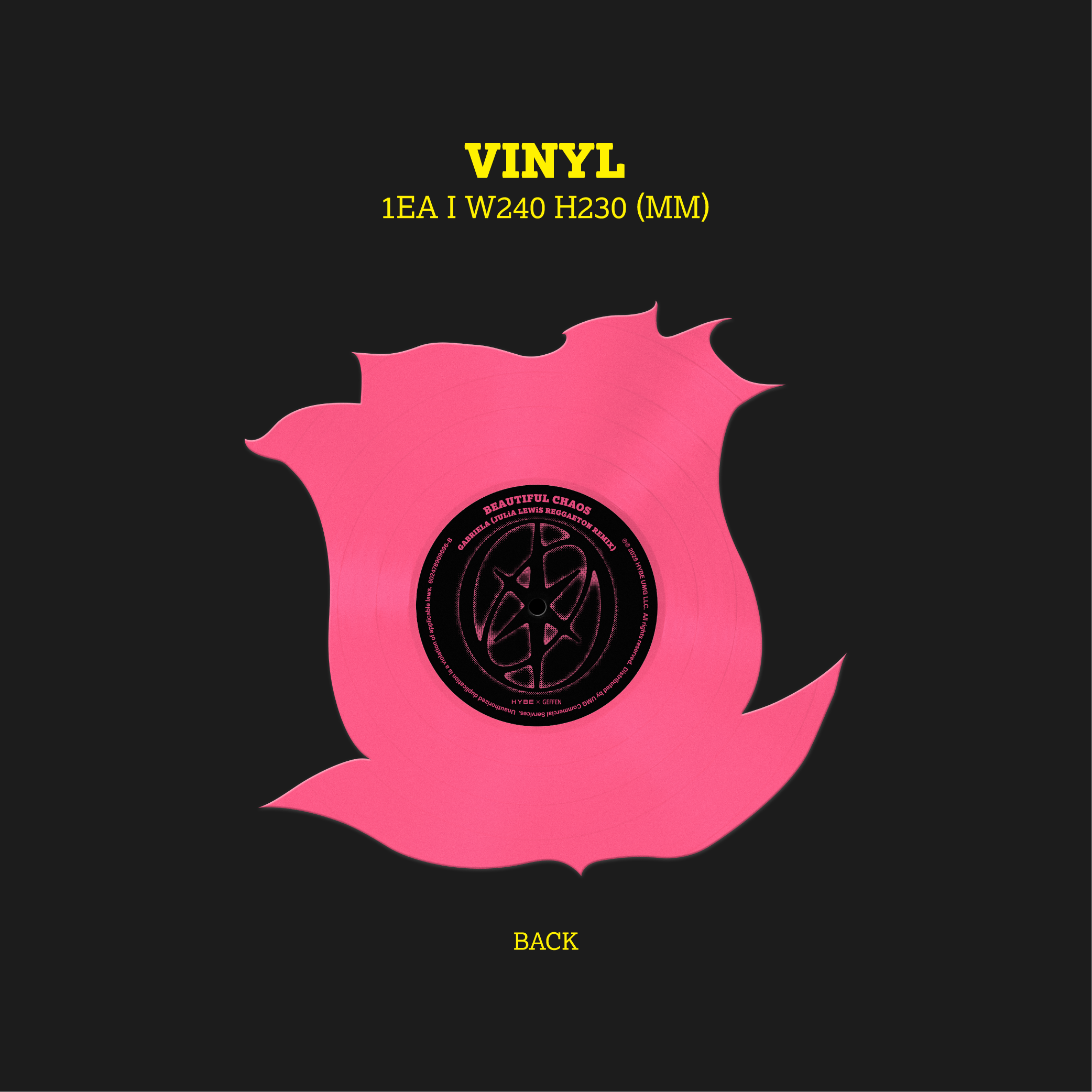 KATSEYE - Gabriela Rose Die-Cut 7" Vinyl