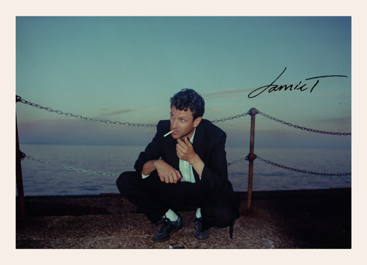 Jamie T - Ghosts (100 Days of Morning) Signed Postcard