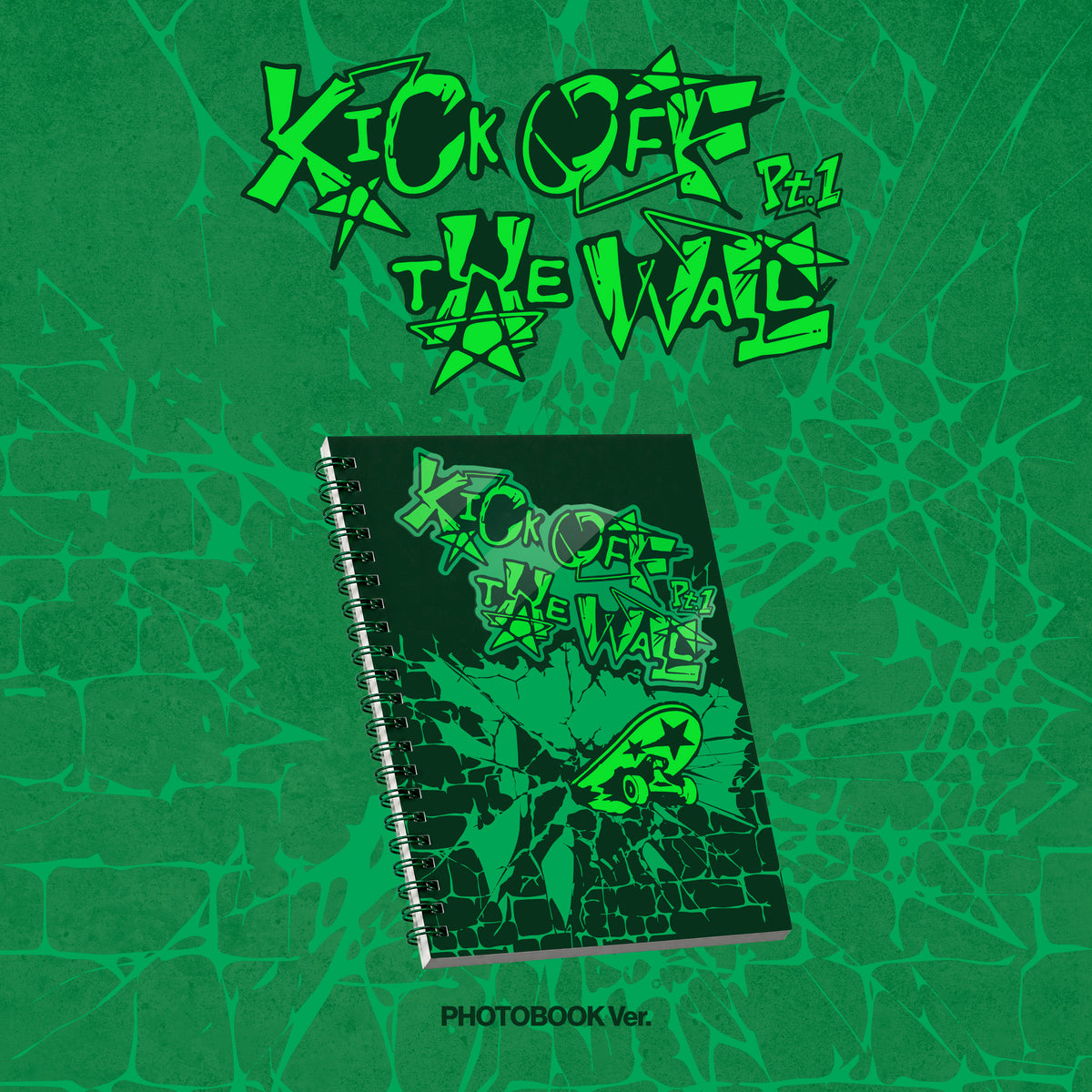 KickFlip - KICK OFF THE WALL PT.1 CD - PHOTOBOOK Ver.