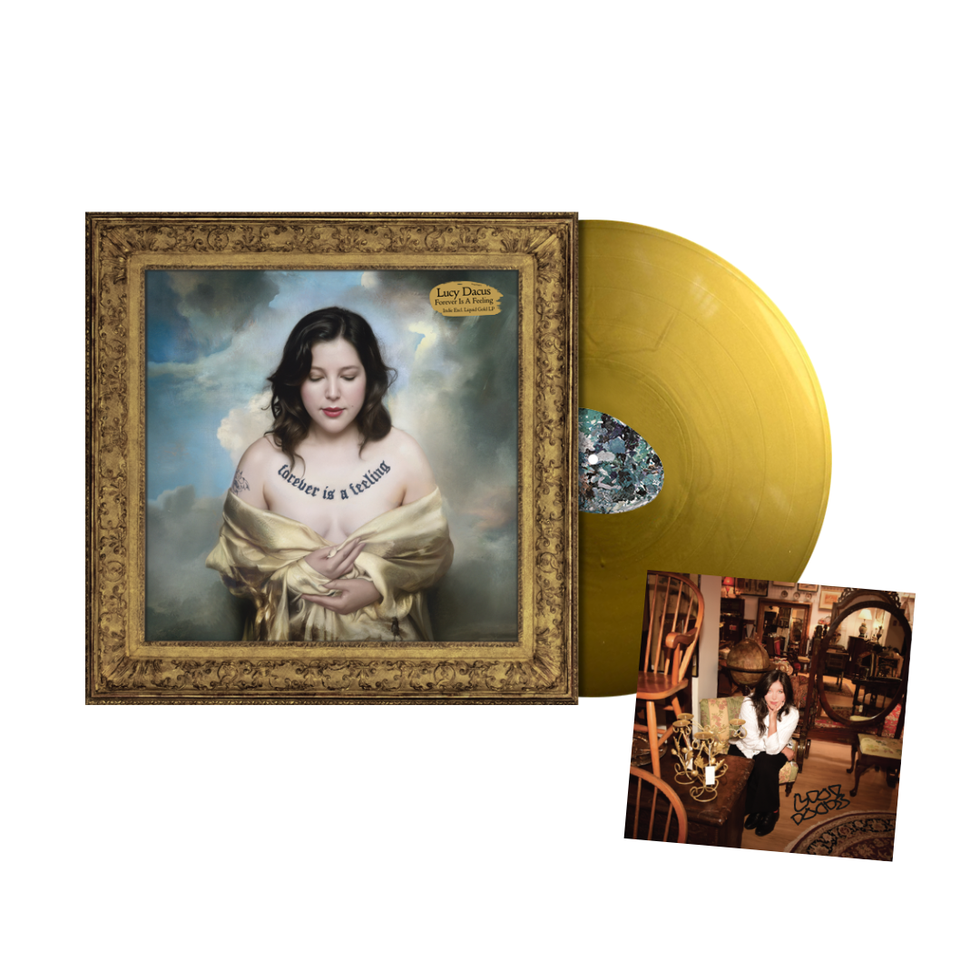 Forever Is A Feeling: Liquid Gold Vinyl LP + Signed Art Card
